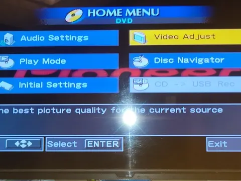 Pioneer dvd player