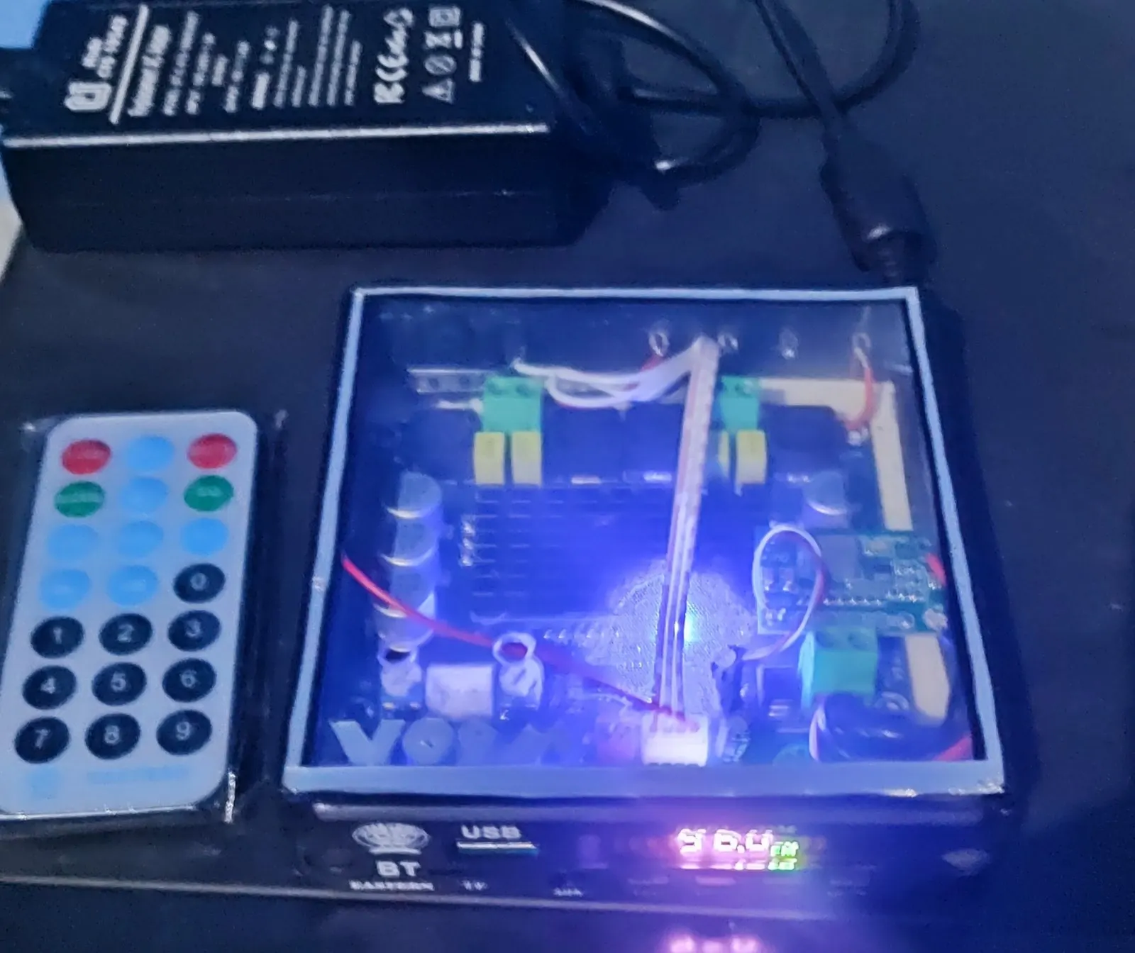 Hifi audio amplifier