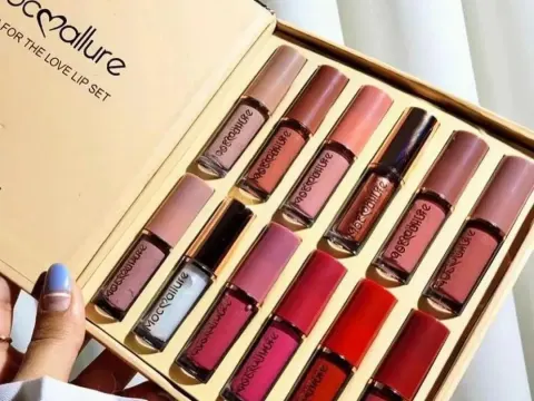 12 Pcs Matte Lip Gloss Set for Pakistani Women